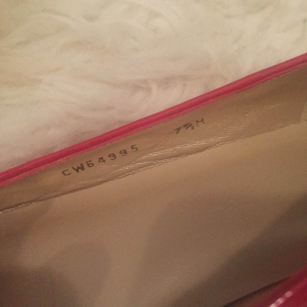 Stuart Weitzman Low Block Heel Cap Toes In Chanel… - image 5